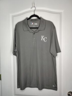 Genuine Merchandise Gray KC Polo Shirt
